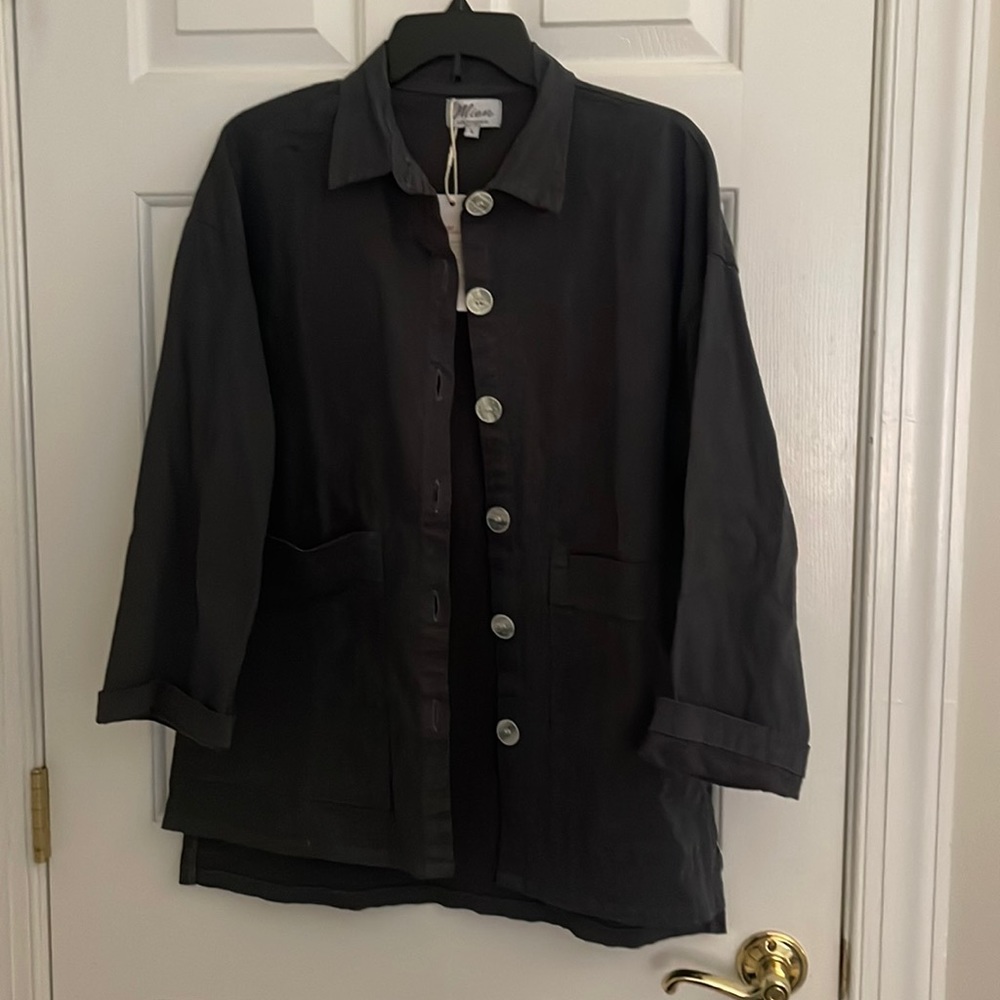 Mien Studio- Painters Oversized Shirt Jacket. NWT. Women’s L.